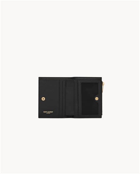 ysl bifold card holder